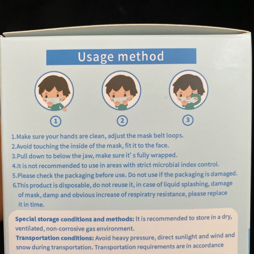 High quality kids masks - Picture 3 of 4